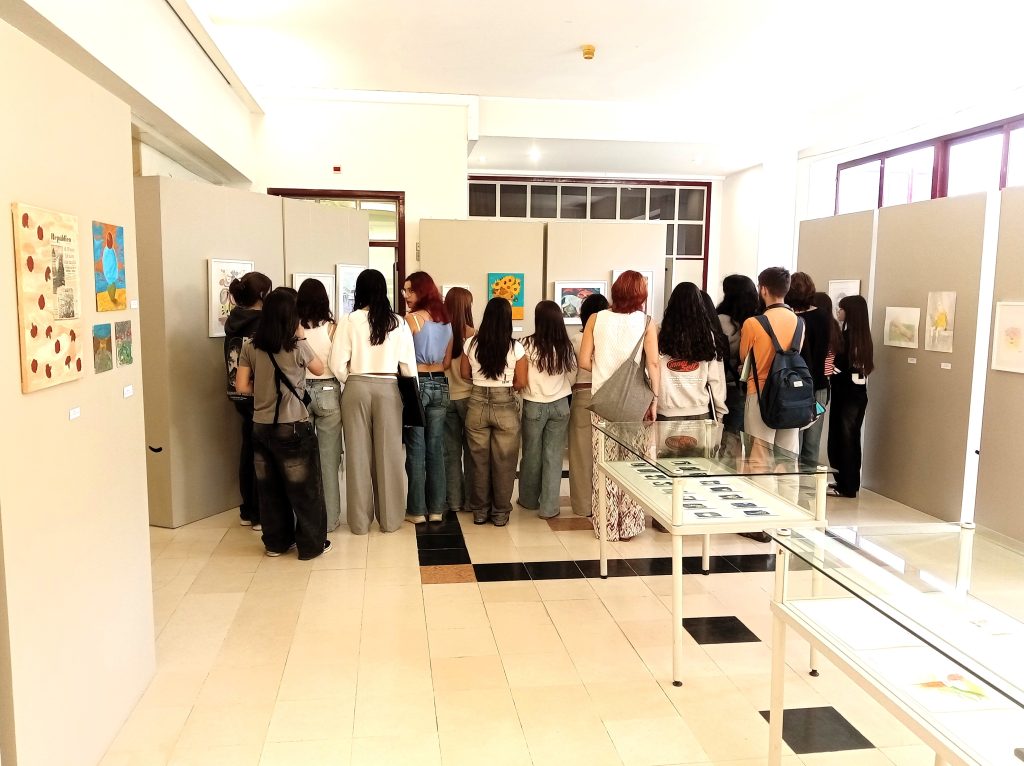 Exposição Visita Alunos Arte @CM Cantanhede