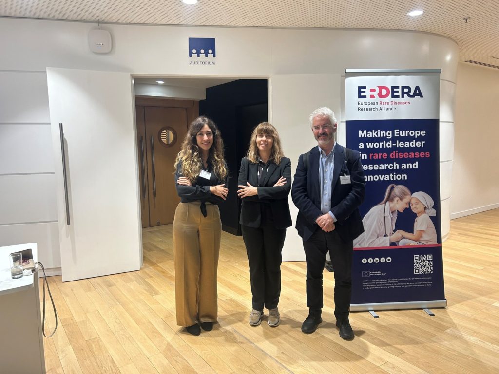 Laetitia Gaspar, do CNC-UC/CiBB; Anabela Isidro, da AICIB; Luís Pereira de Almeida, do CNC-UC/CiBB