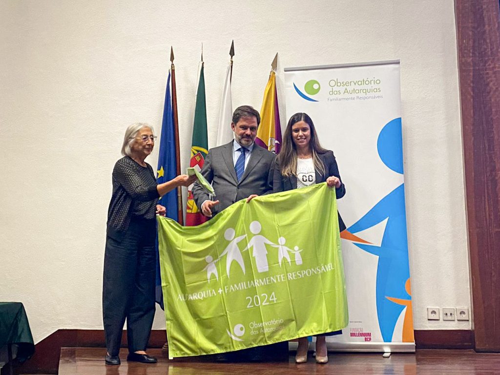 Município de Pampilhosa da Serra distinguido com Bandeira Autarquia Familiarmente Mais Responsável - 17-10-2024