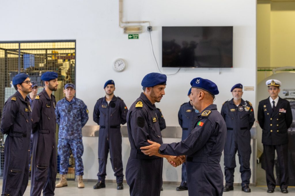 Largada do submarino @Marinha Portuguesa