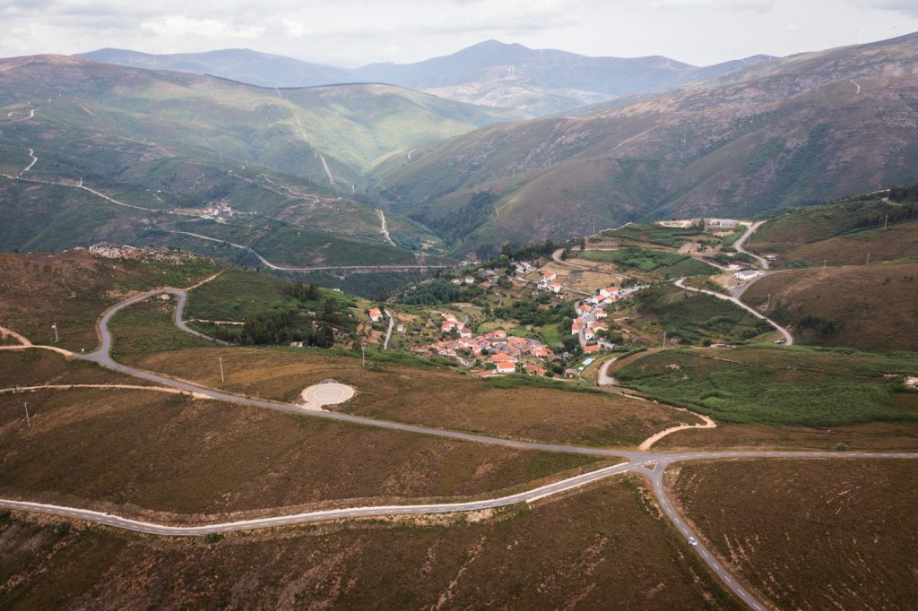 Aldeia de Fajão - Vista aérea