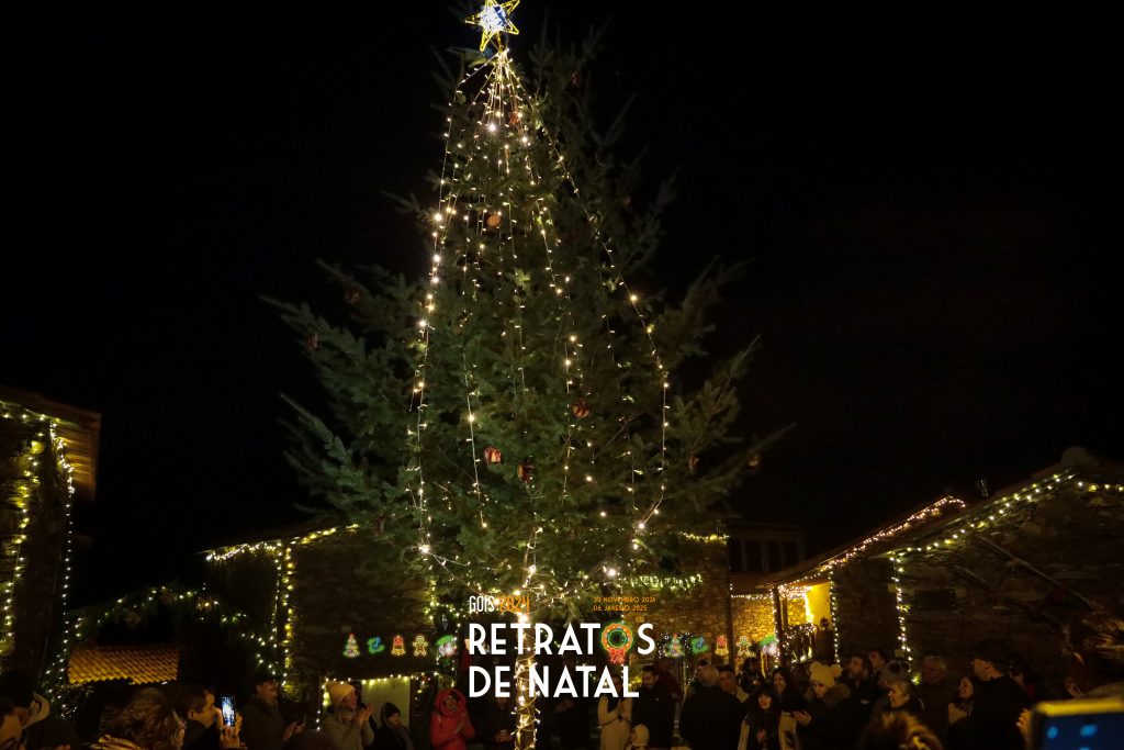 Luzes de Natal encantam Aigra Nova @CM Góis