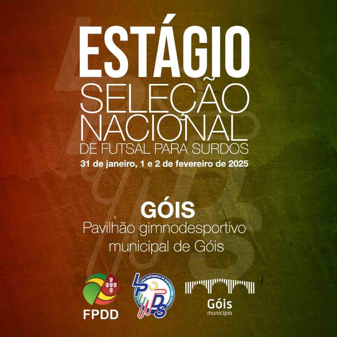 Góis acolhe Estágio de Seleção Nacional de Futsal para Surdos
