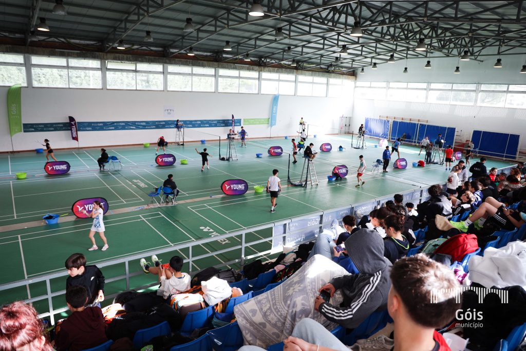 Torneio de Badminton dos Clubes de Não Seniores em Góis @CM Góis