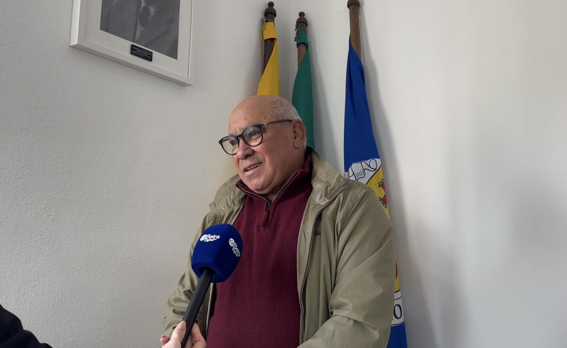 presidente da União de Freguesia de Foz de Arouce e Casal de Ermio, Henrique Lourenço