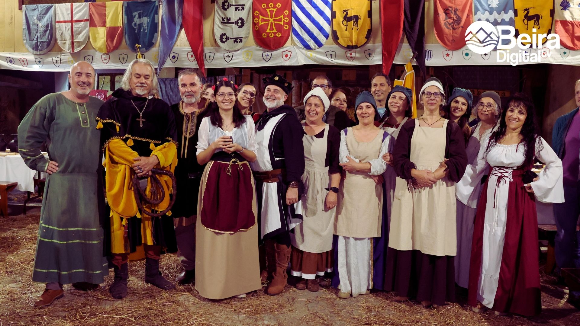Academia Cultural Terras de Poyares - Ceia Medieval @Beira Digital TV