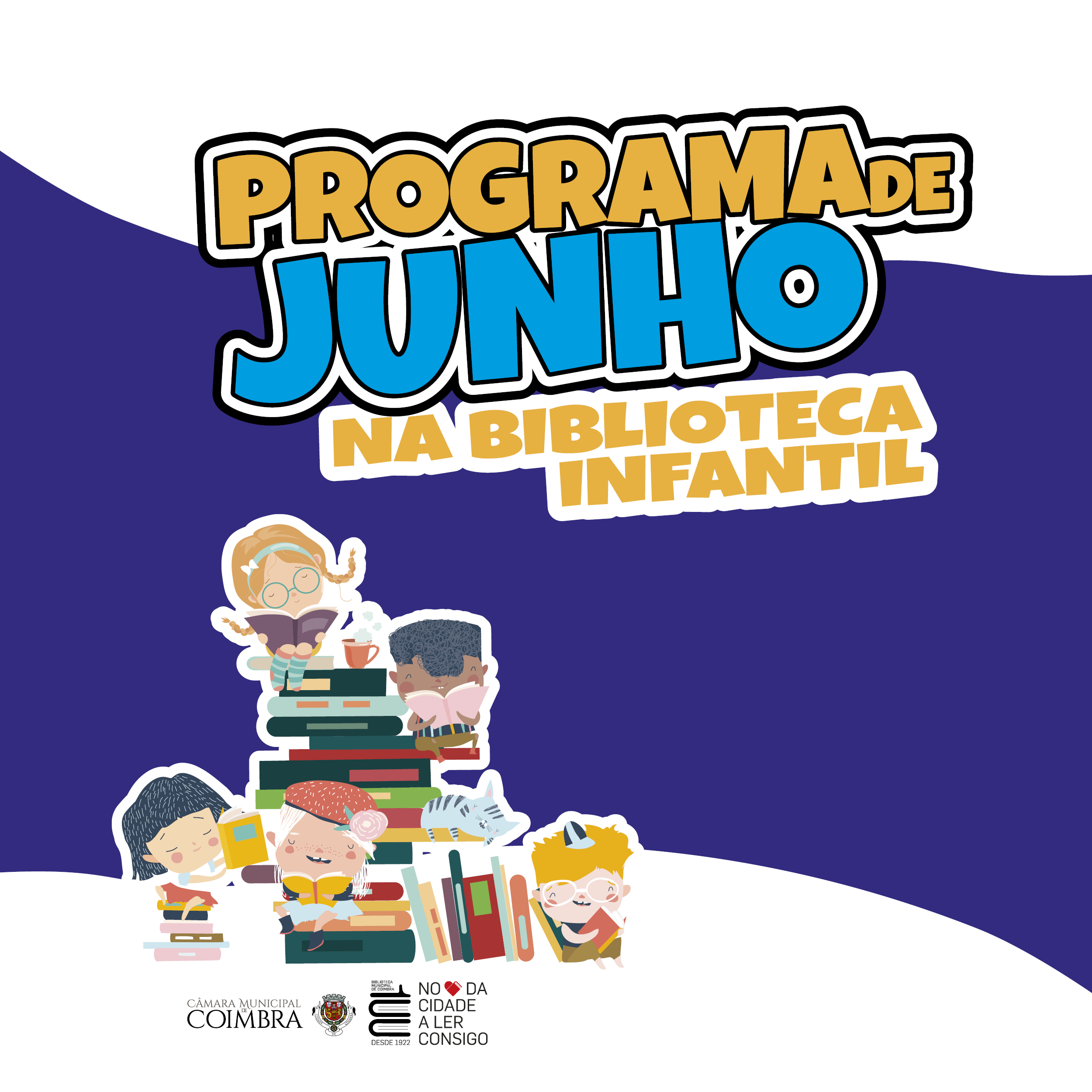 Biblioteca Infantil assinala Dia Mundial da Criança com atividades no Parque Verde e apresenta programação de junho