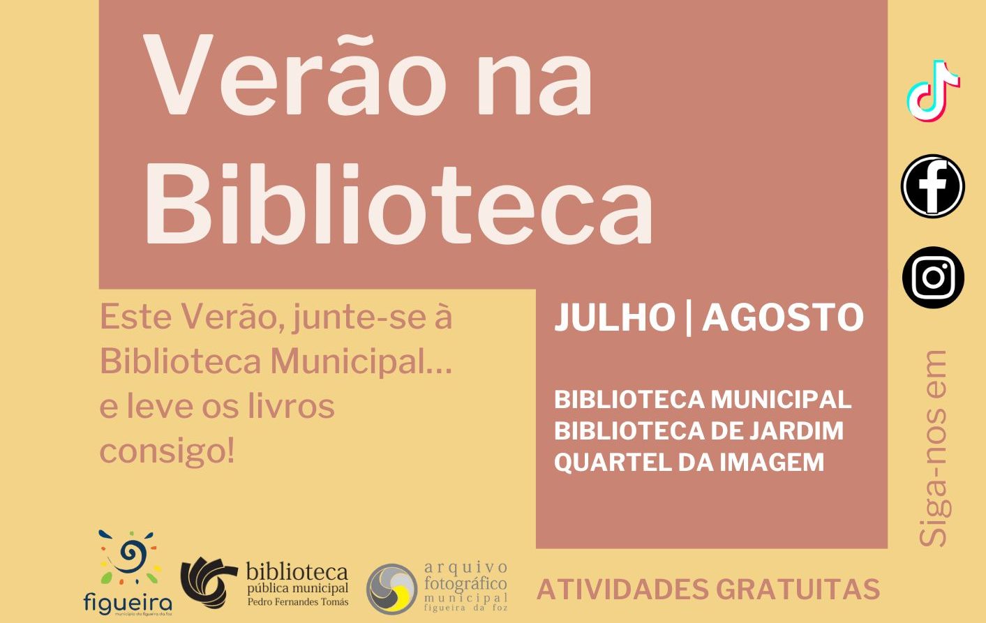 Verão na Biblioteca Municipal