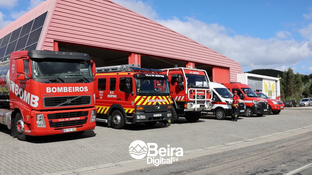 Bombeiros de Serpins @Beira Digital TV - Joana Neiva