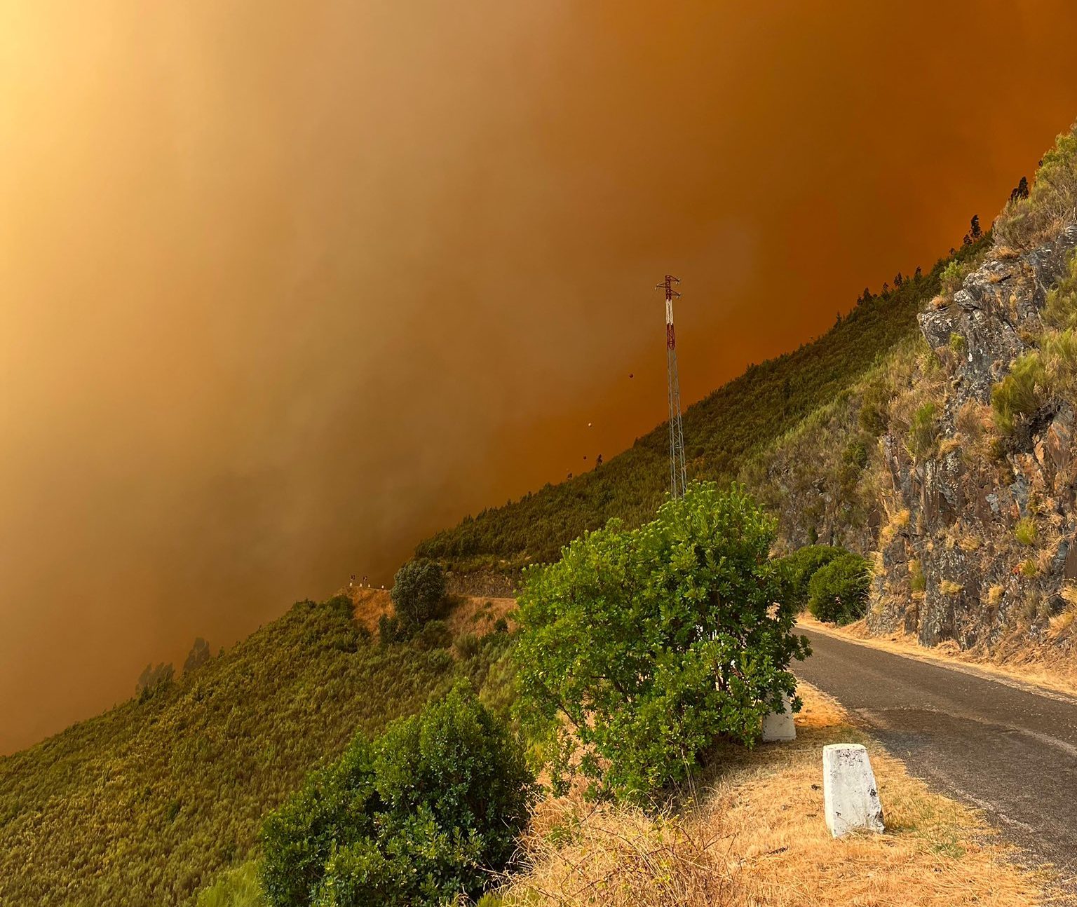 Incêndio em Arganil reduzido a uma frente ativa, mas risco para aldeias mantém-se