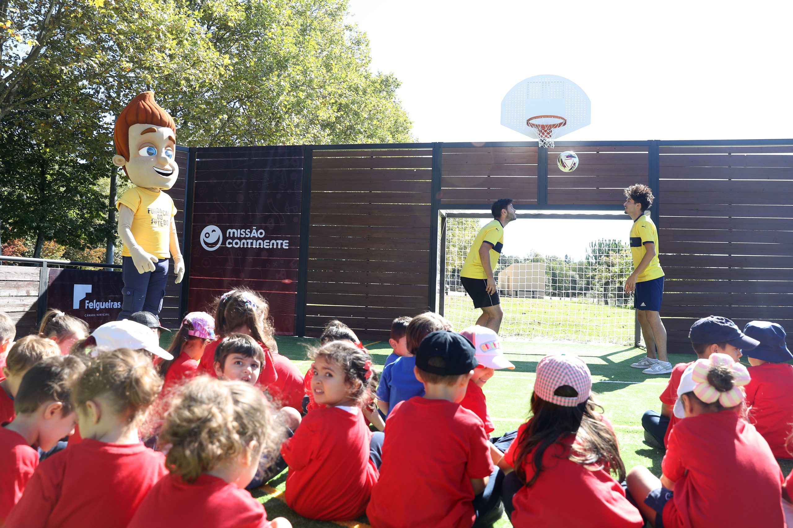 Felgueiras recebe FOOTPARK da Missão Continente e Fundação do Futebol