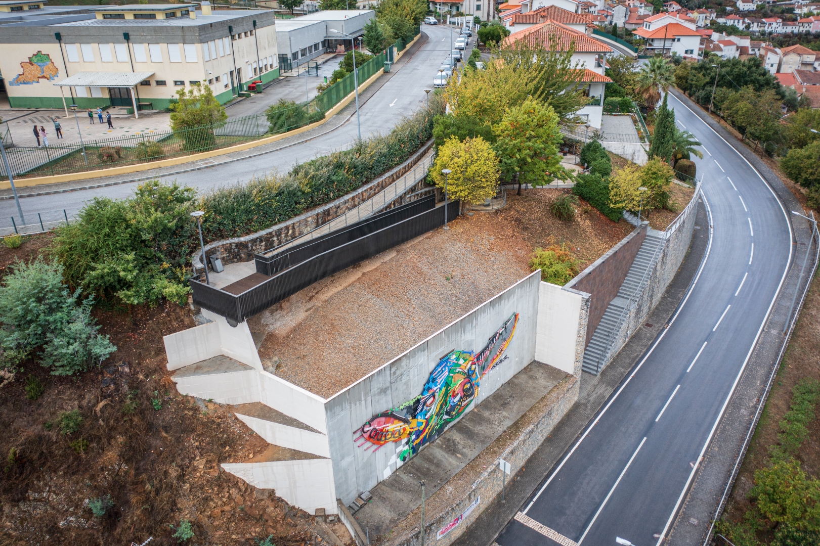 Requalificação de acesso pedonal na vila de Pampilhosa da Serra está concluído