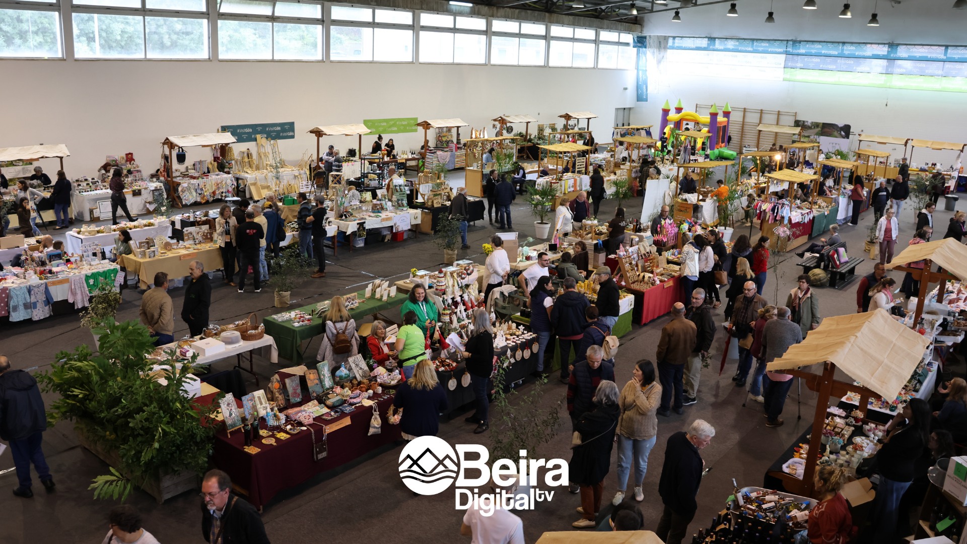 Vídeo | Feira dos Santos, do Mel e da Castanha em Góis decorre em dois dias e bate recorde de feirantes