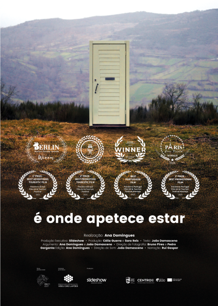 "É onde apetece estar" premiado em festivais internacionais de cinema