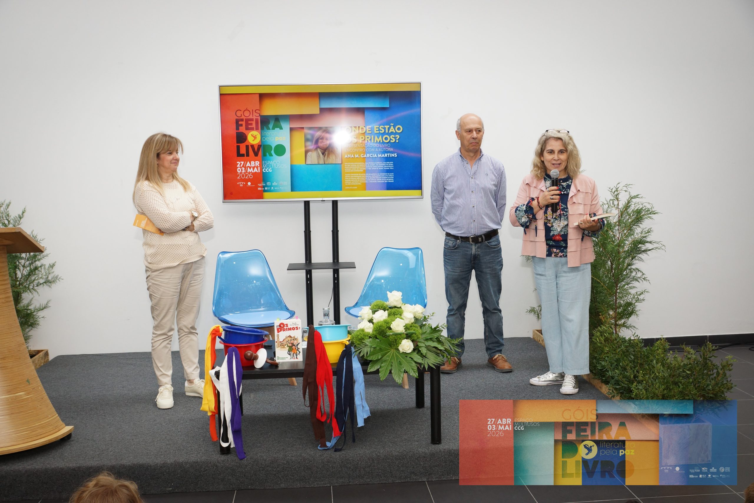 Leitura, imaginação e encontros marcam o segundo dia da 28.ª Feira do Livro de Góis @CM Góis