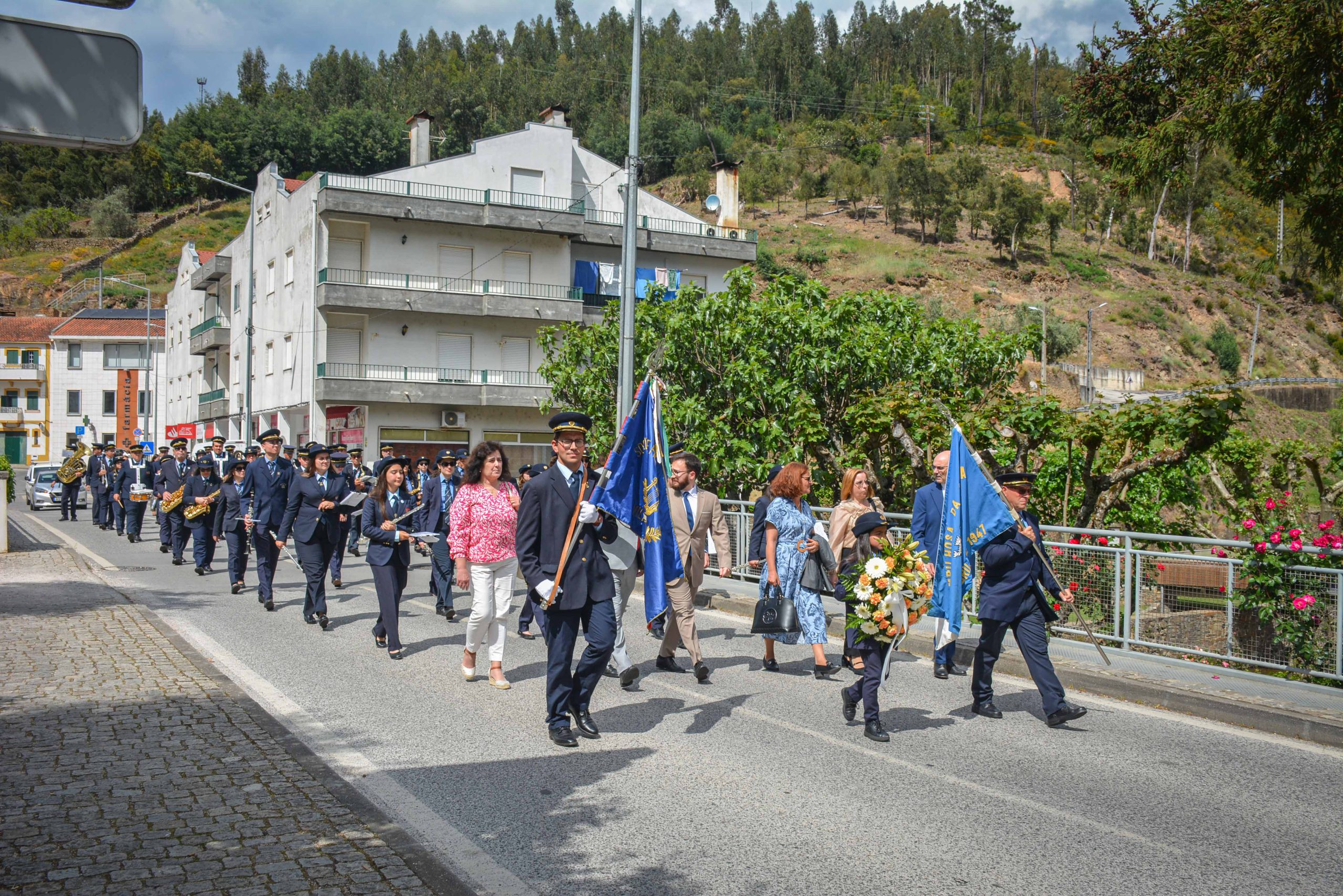 Grupo Musical Fraternidade Pampilhosense celebrou mais um aniversário com presença da Filarmónica Flor do Alva @CM Pampilhosa da Serra