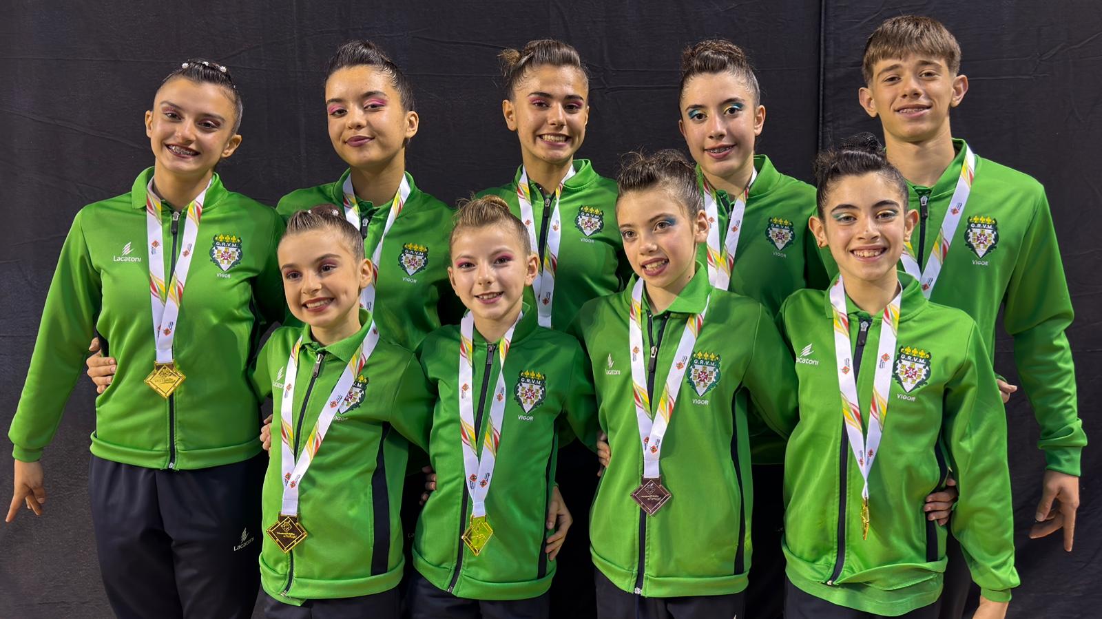 Vigor da Mocidade conquista três títulos nacionais e reforça ambição rumo ao Mundial de Pesaro @Vigor Mocidade