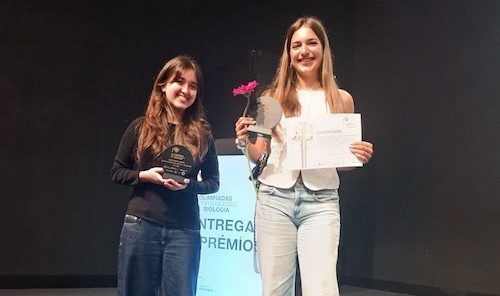 Alunas de Cantanhede em destaque nas Olimpíadas Portuguesas da Biologia @CM Cantanhede