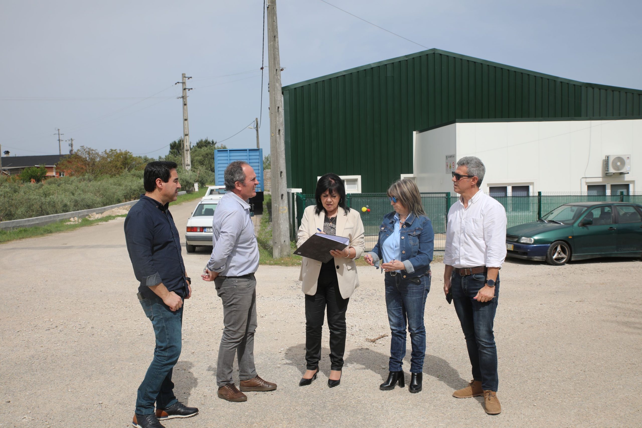 Cantanhede requalifica Rua da Zona Industrial em Fornos na freguesia de Cadima @CM Cantanhede