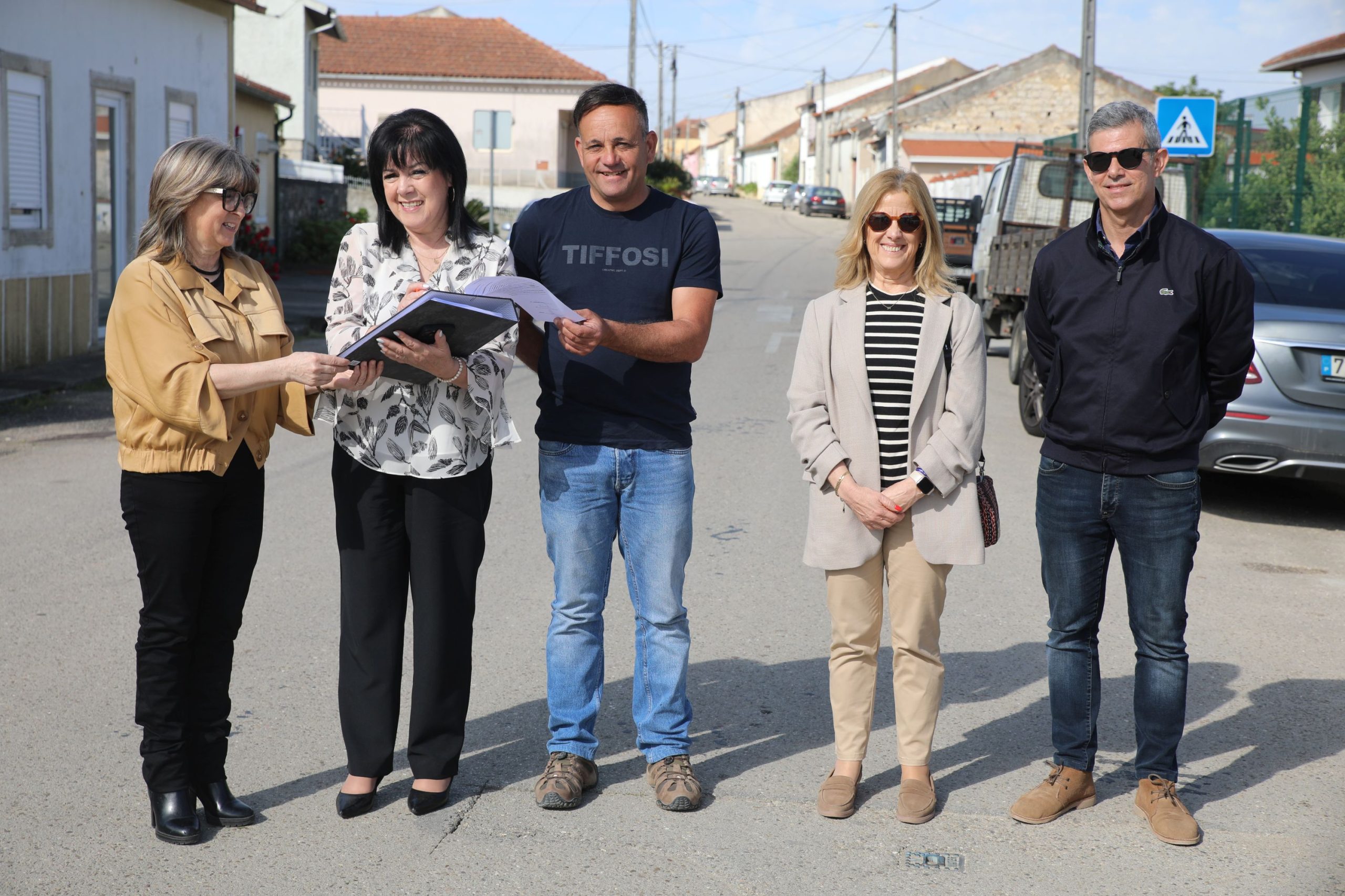 Cantanhede requalifica duas ruas na Póvoa da Lomba @CM Cantanhede