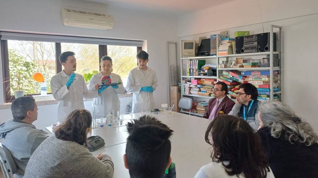 Estudantes do Politécnico de Leiria promovem inclusão através da ciência @IPL