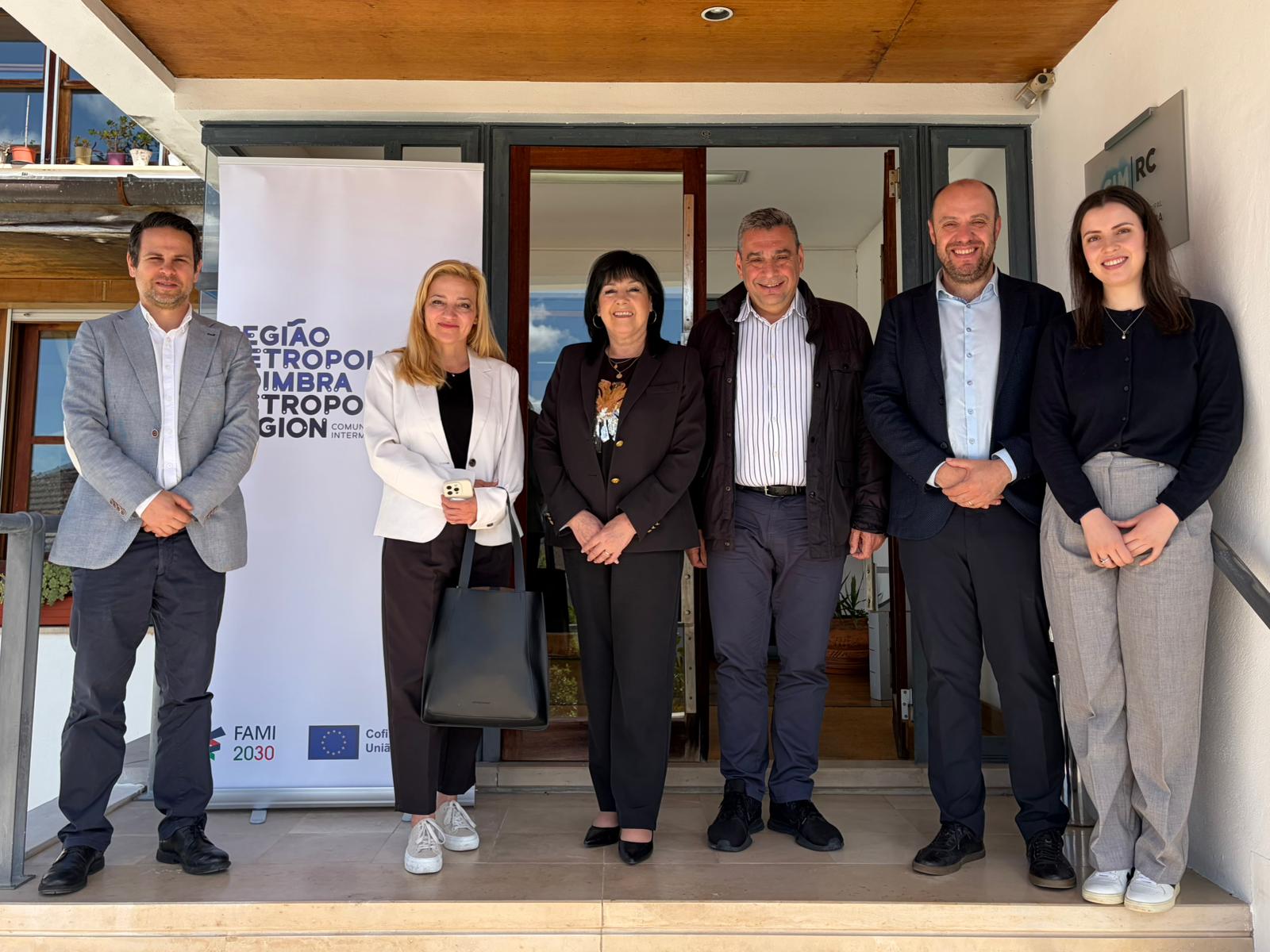 Região Metropolitana de Coimbra colabora com delegação da Bulgária @Região Metropolitana de Coimbra