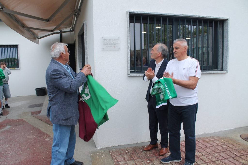 Sátão inaugurou obras de apoio ao desporto no Estádio da Premoreira @CM Sátão