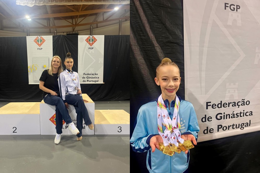 Anadia recebeu campeonato Nacional de 1ª Divisão de Ginástica Rítmica @Associação da Ginástica do Centro