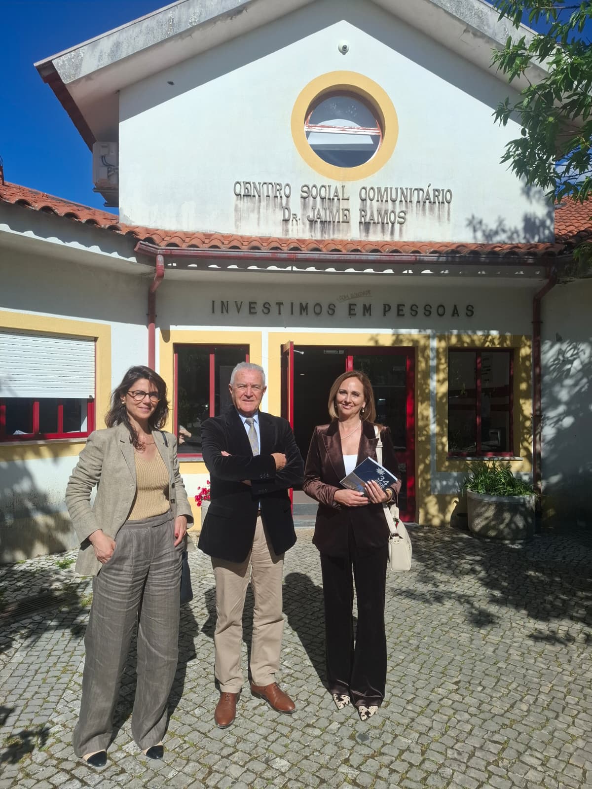 Vice-Presidente da APG e Presidente do CRPG visitam a Fundação ADFP e destacam dimensão humana e inovação do projeto @Fundação ADFP