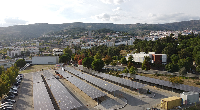 UBI inaugura unidade de produção de energia para autoconsumo com armazenamento @UBI