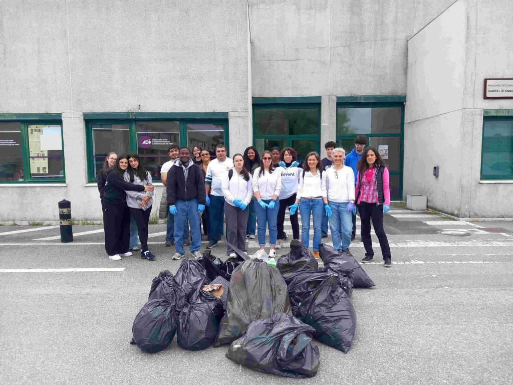 IPV participa no Plogging Challenge Portugal 2026 e reforça compromisso com os ODS @IPV