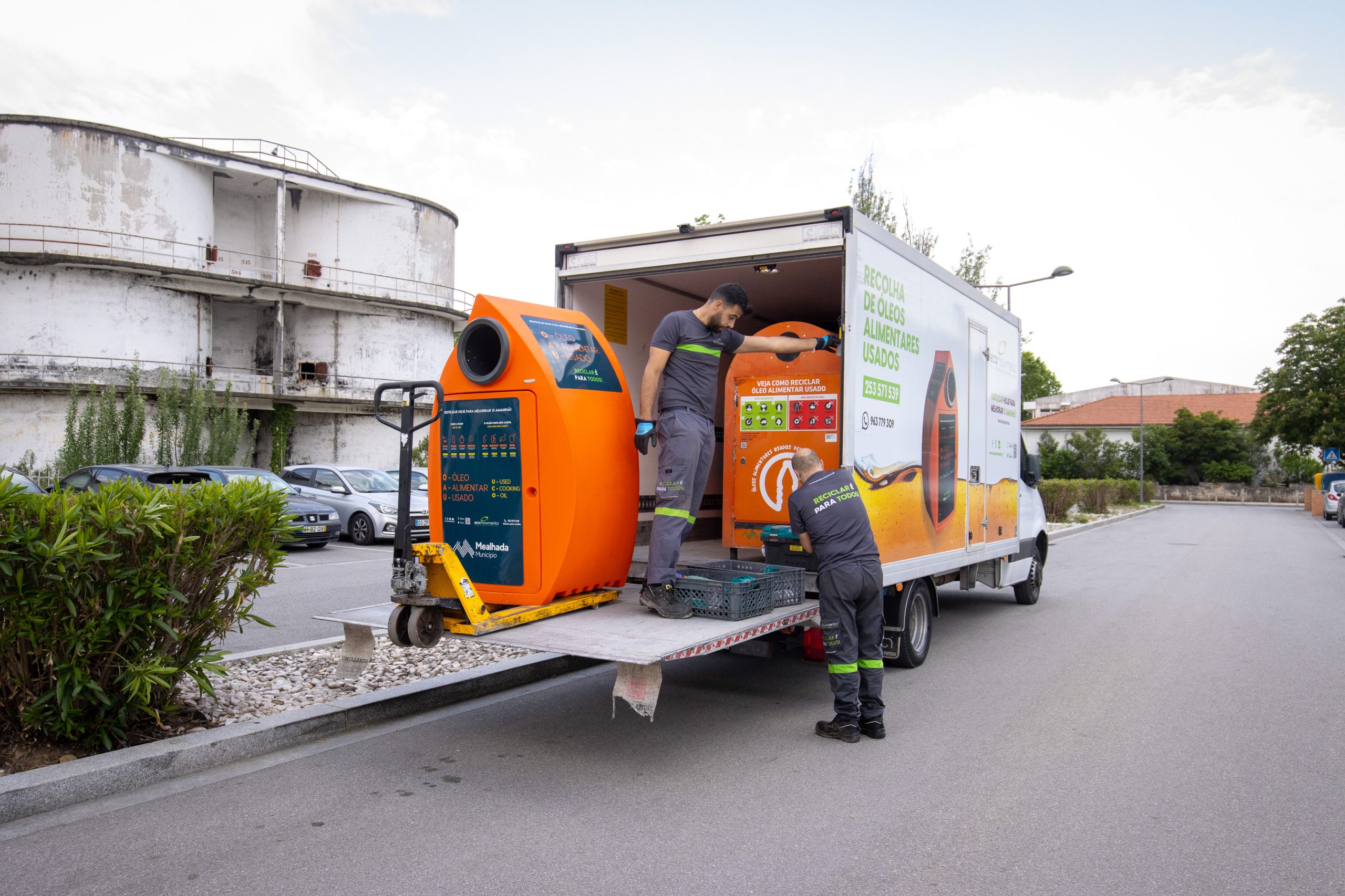 Mealhada renova e reforça rede de oleões no concelho @CM Mealhada
