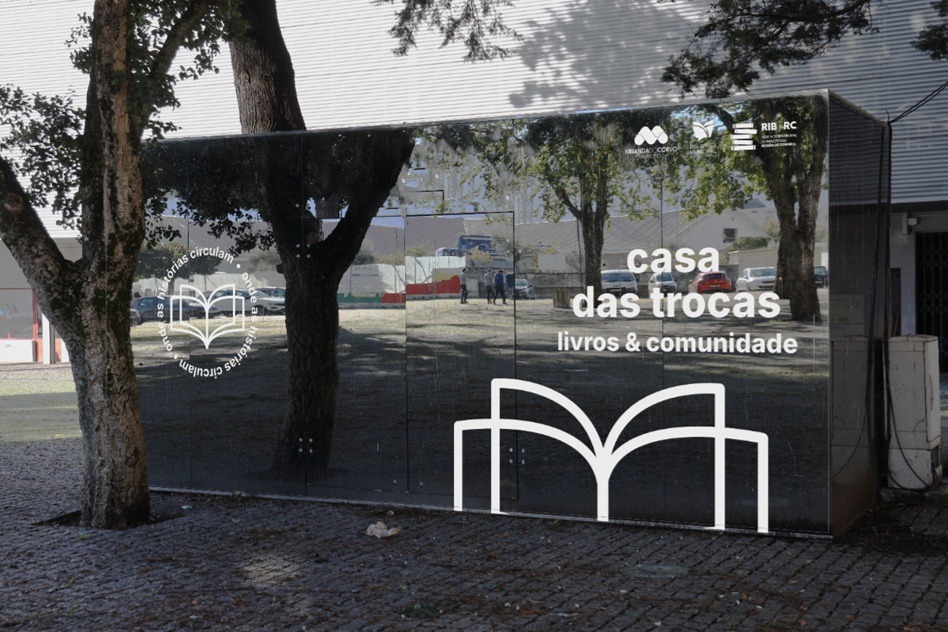 Casa das Trocas em Miranda do Corvo une incentivo à leitura e economia circular @CM Miranda do Corvo