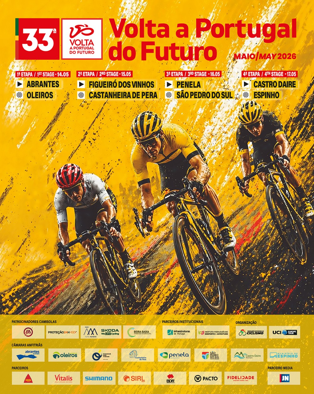 Oleiros recebe a chegada da 1.ª etapa da 33.ª Volta a Portugal do Futuro @CM Oleiros