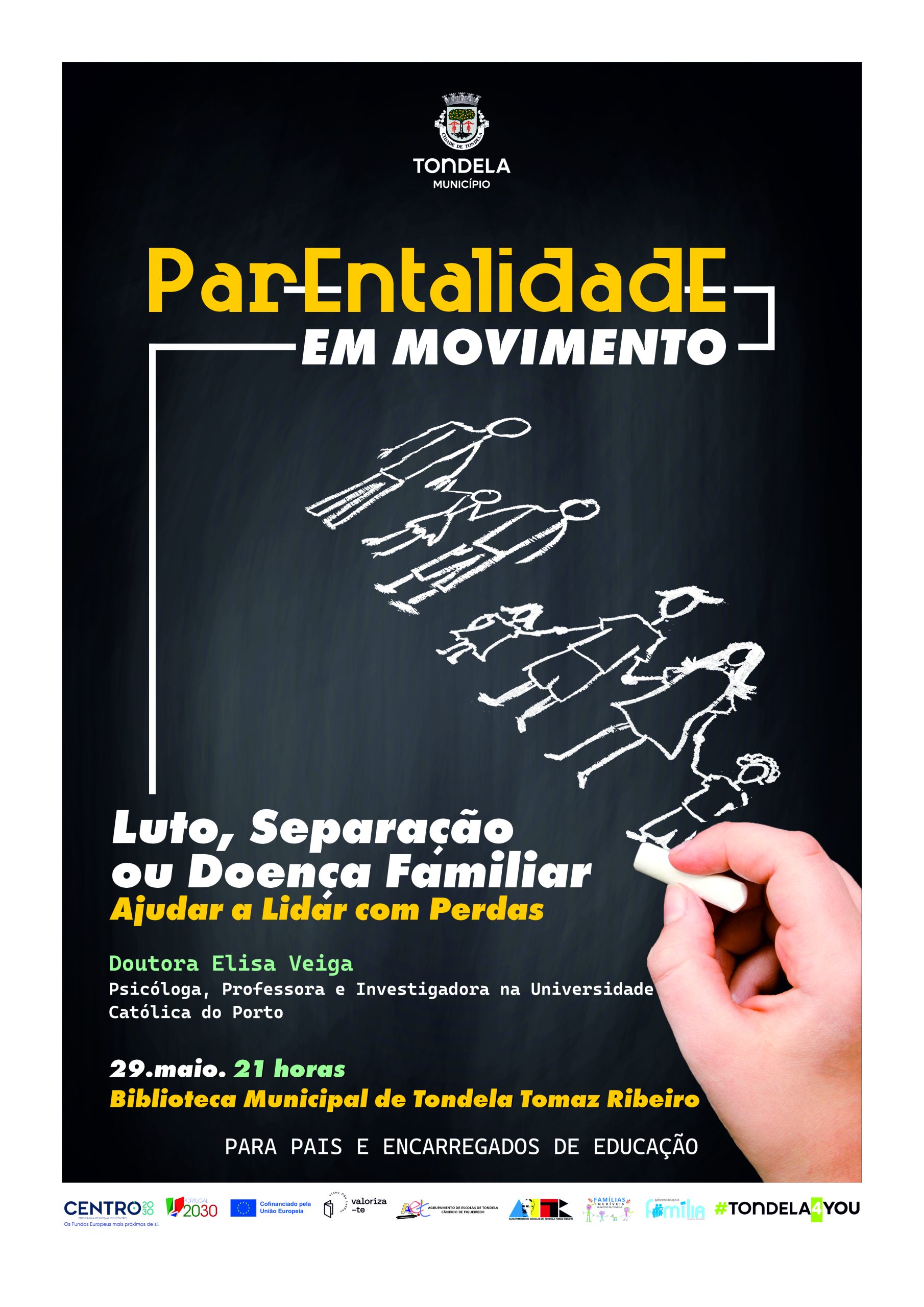 “Parentalidade em Movimento” encerra com sessão para ajudar a lidar com perdas @CM Tondela