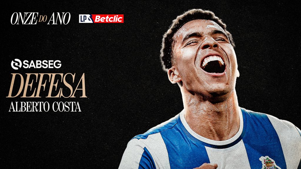 Alberto Costa completa defesa do Onze do Ano da Liga Portugal Betclic @Liga Portugal