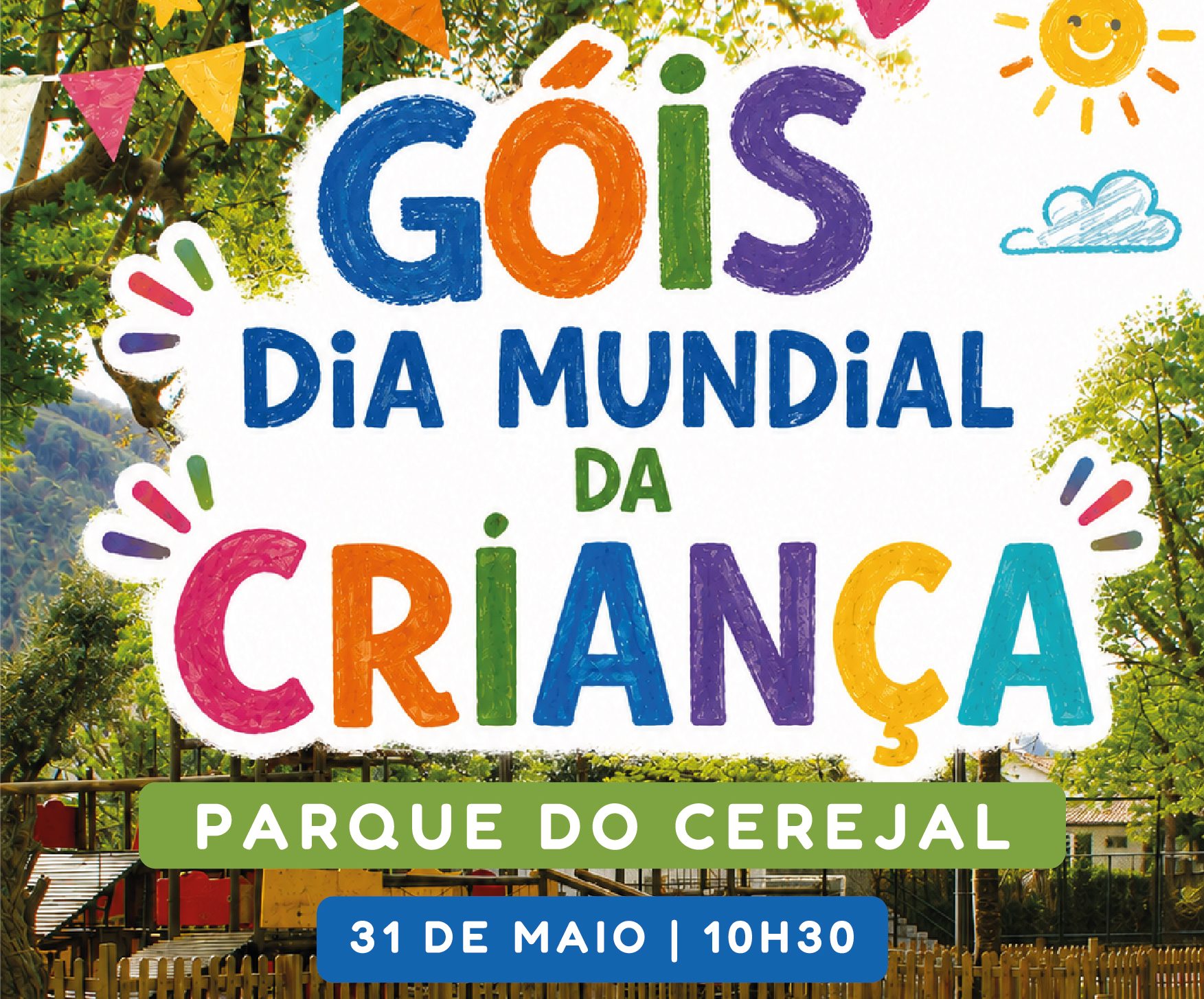 Dia Mundial da Criança assinalado com manhã de animação no Parque do Cerejal @CM Góis