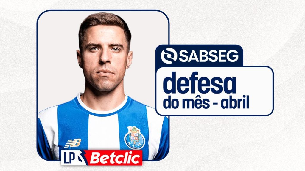 Bednarek é o SABSEG Defesa do Mês de abril @Liga Portugal