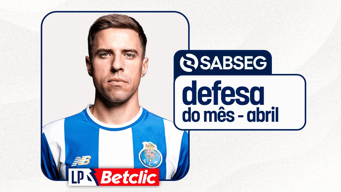 Bednarek é o SABSEG Defesa do Mês de abril @Liga Portugal
