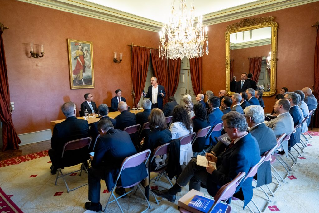 Professor do Instituto Politécnico de Leiria apresenta proposta para a resiliência das comunicações em encontro promovido pelo Presidente da República @IPL