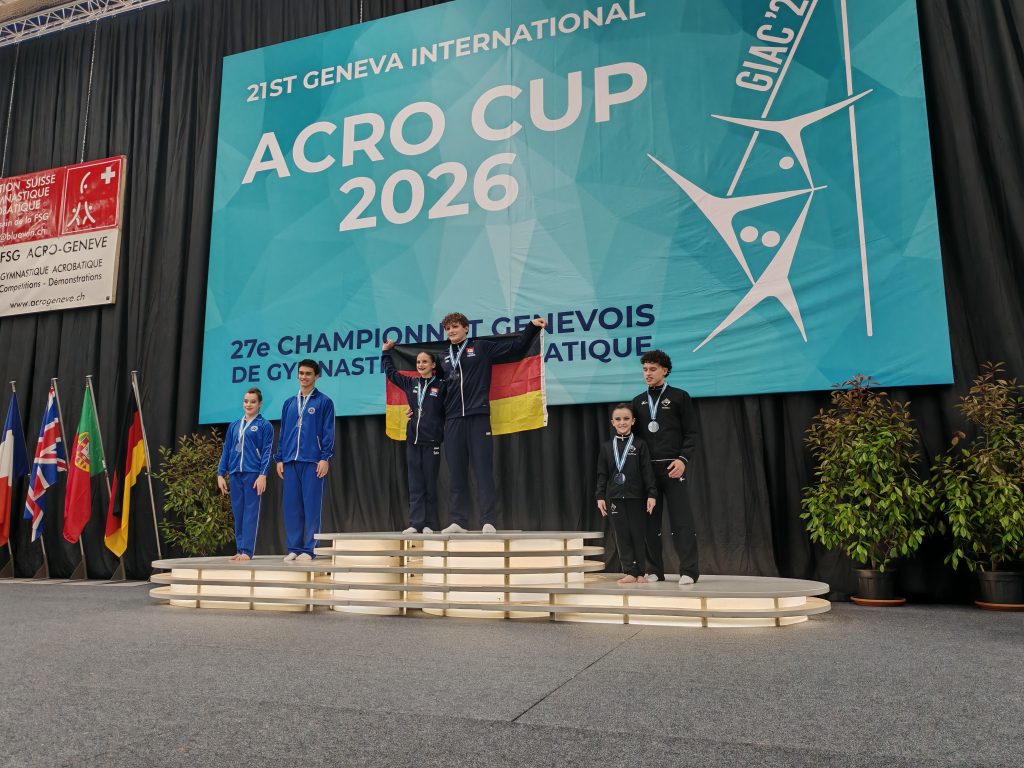 Ginastas da AAC conquistam pódio internacional na Suíça @AGC