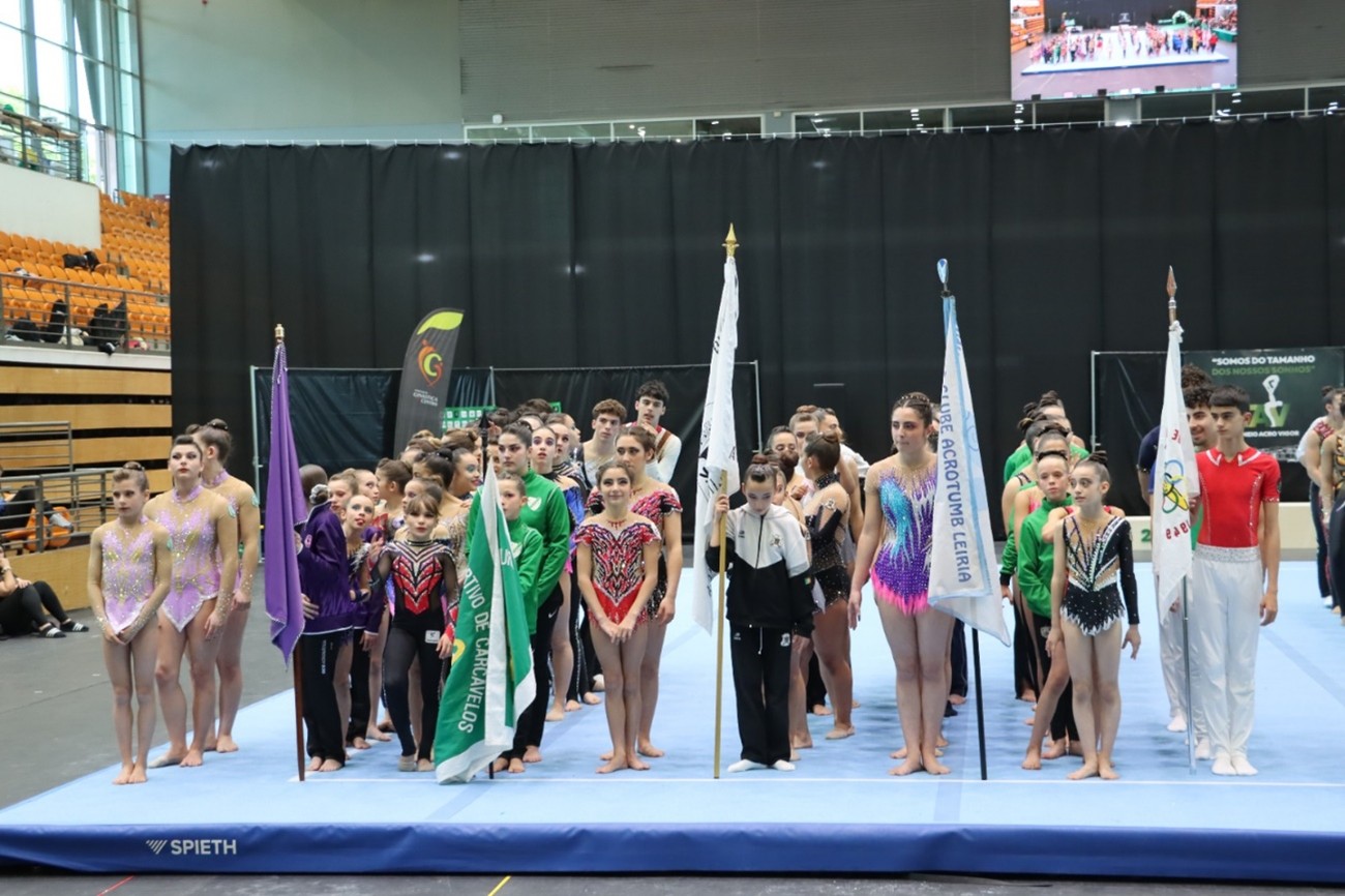 Mais de 600 ginastas participaram no II Torneio Acro Vigor em Coimbra @AGC