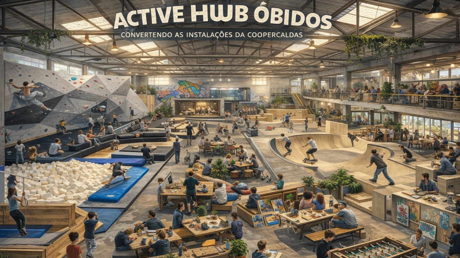 Óbidos desenha o futuro com a criação do 1º Active HUB do país @CM Óbidos