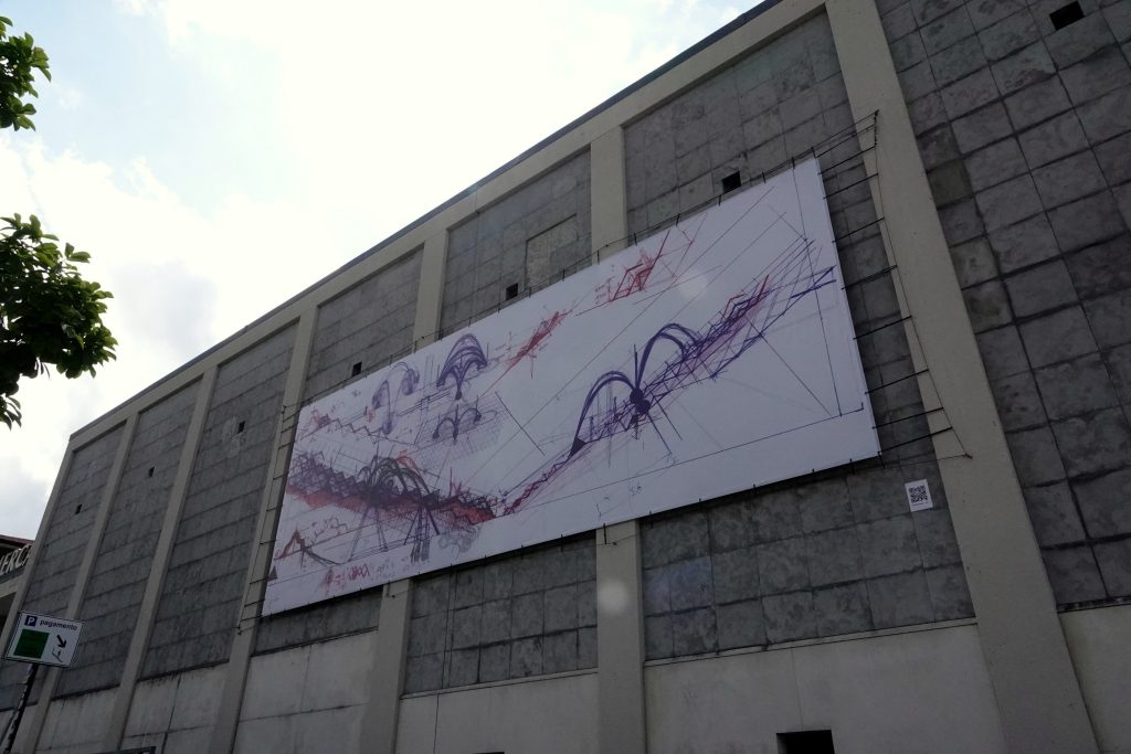 Projeto “Outdoor ’26” apresenta nova obra na fachada do Mercado Municipal D. Pedro V @CM Coimbra