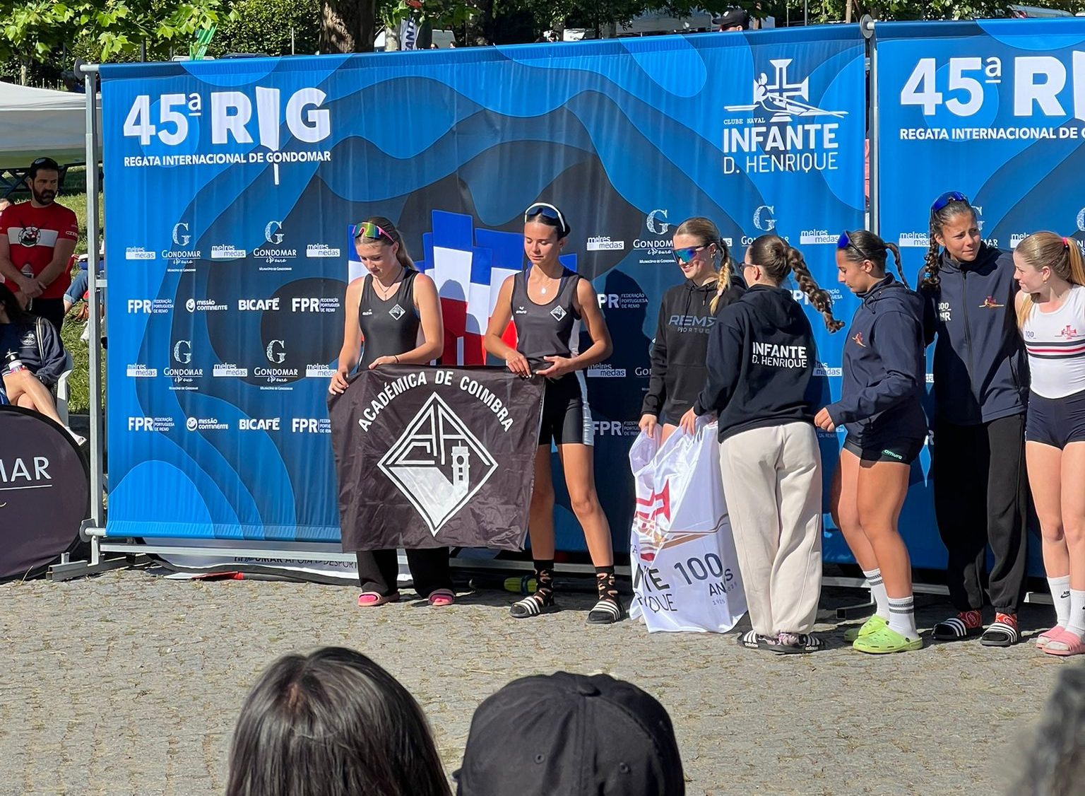 Associação Académica de Coimbra marca presença na 45ª regata Internacional de Gondomar @Desportos Naúticos AAC
