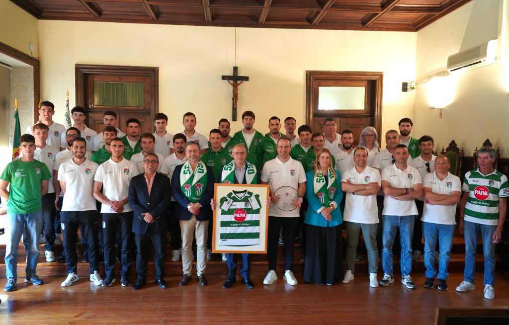 Sporting Clube de Lamego recebido em festa na Câmara Municipal @CM Lamego