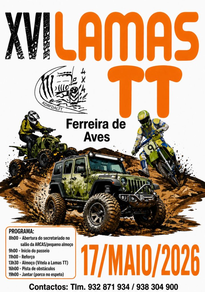 Lamas recebe a 16.ª edição do Lamas TT este domingo @Lamas TT