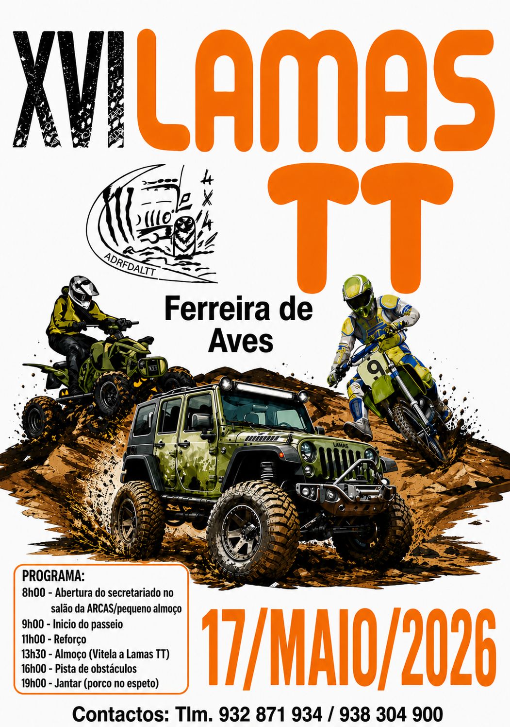 Lamas recebe a 16.ª edição do Lamas TT este domingo @Lamas TT
