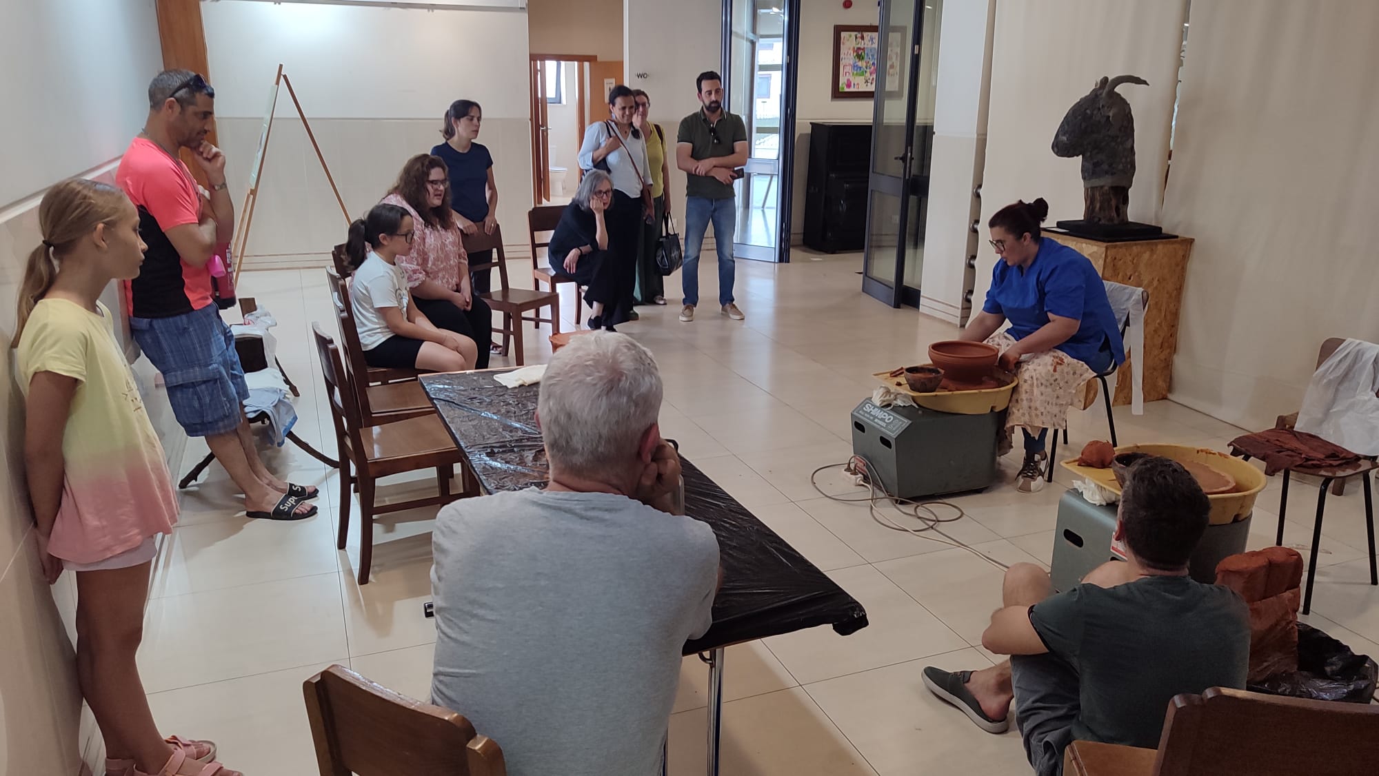 Workshop de olaria valorizou ‘Barro Preto de Olho Marinho’ @CM Vila Nova de Poiares