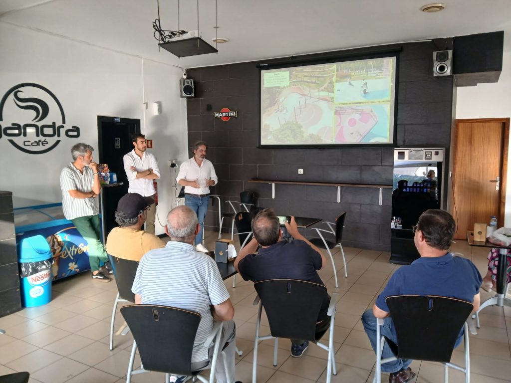 Apresentada Proposta Final para a requalificação do Polidesportivo da Gândara em Mangualde @CM Mangualde